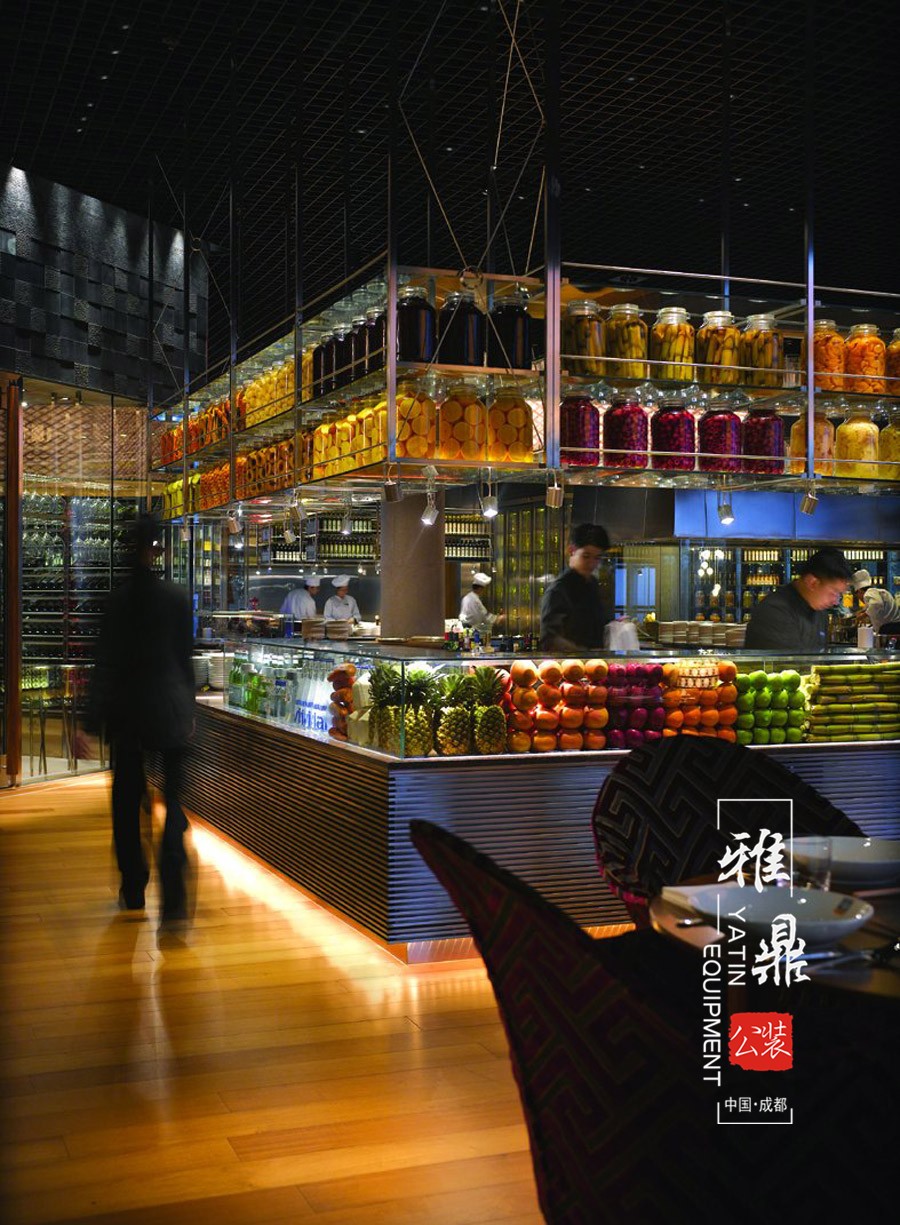 雅鼎公装餐厅装修设计案例：邻港海鲜餐厅装修设计（图6）