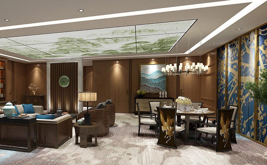 雅鼎公装酒店设计装修案例：金茂东方酒店装修设计（图11）