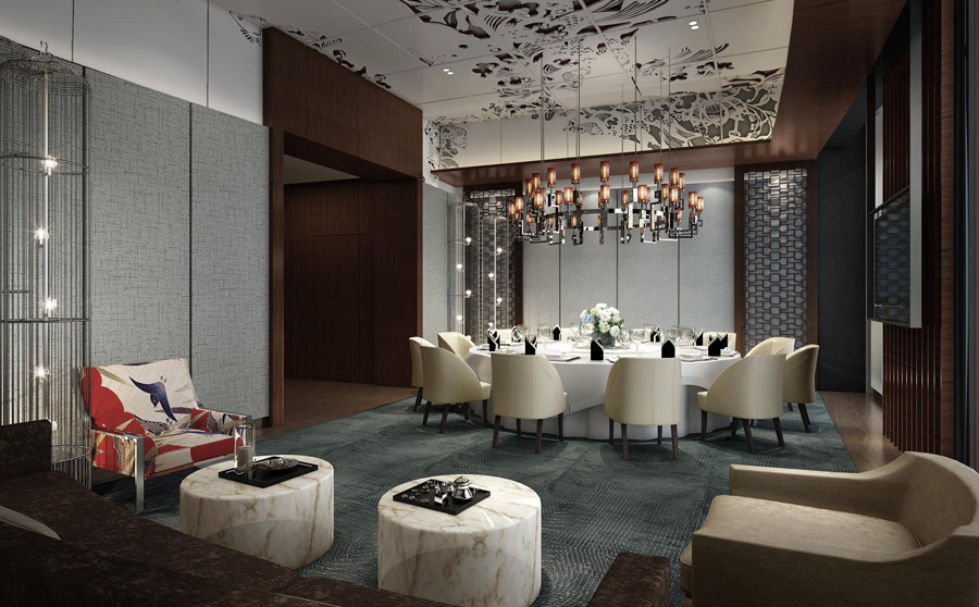 雅鼎公装酒店设计装修案例：维登名仁假日酒店装修设计（图9）